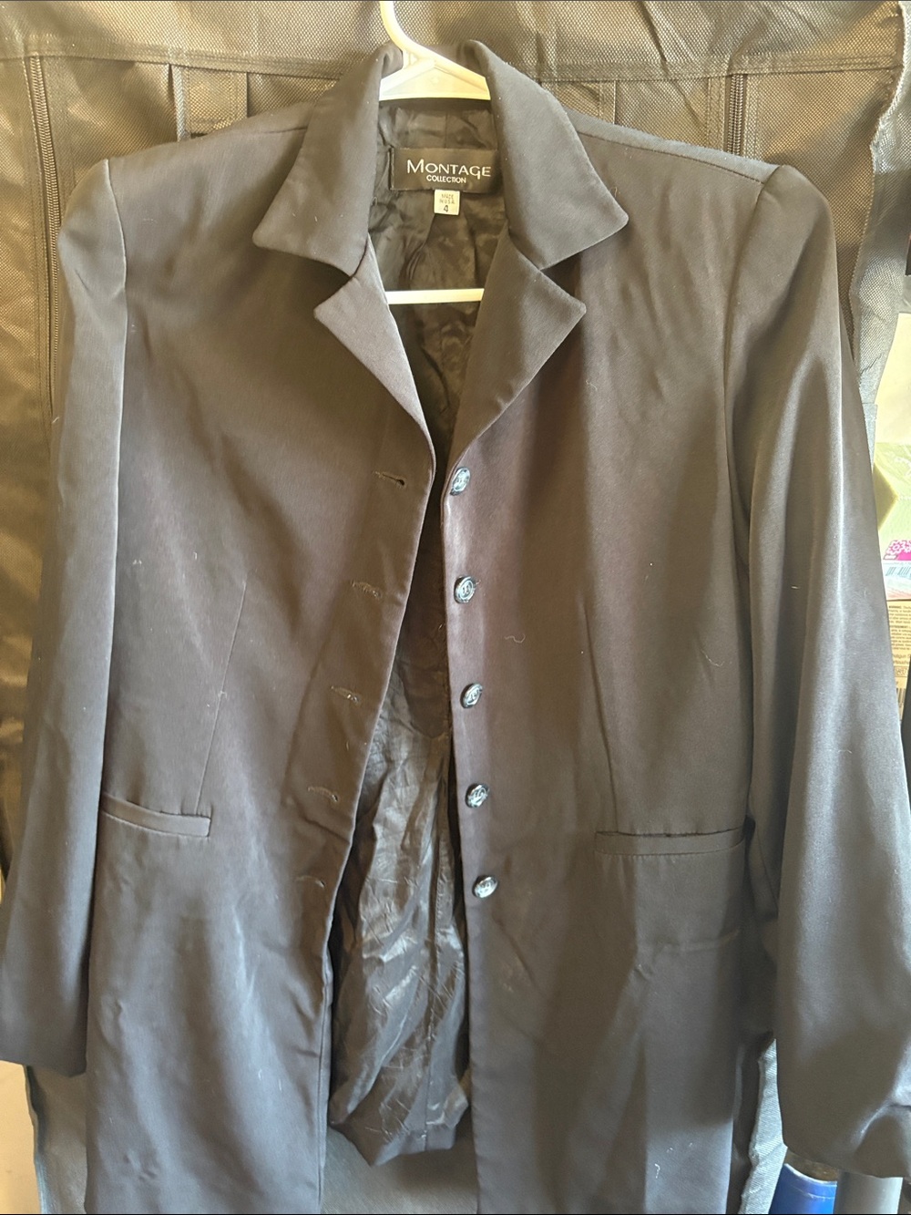 Montage by Mon Cheri Black Women's Blazer Jacket